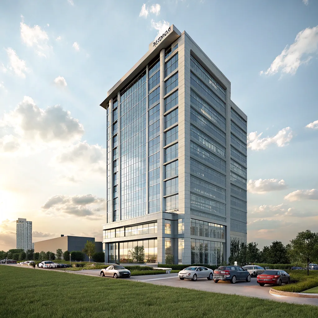 Modern office building